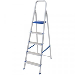 ESCADA ALUMINIO 5 DEGRAUS ESCADA ALUMINIO 5 DEGRAUS