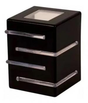 ARANDELA LIGHT 4 FRISOS PRETO 25200 ARANDELA LIGHT 4 FRISOS PRETO 25200