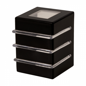 ARANDELA LIGHT 3 FRISOS PRETO 25800 ARANDELA LIGHT 3 FRISOS PRETO 25800