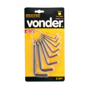 CHAVE ALLEN JG 2 A 10 CR VAN VONDER ARGOLA CHAVE ALLEN JG 2 A 10 CR VAN VONDER ARGOLA