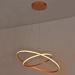 PENDENTE MB LED INVERSE RED. 2 MOD. 49W 3000K COBR