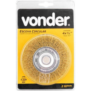 ESCOVA CIRC 4X1/2X1/2 VONDER ESCOVA CIRC 4X1/2X1/2 VONDER