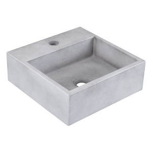 CUBA APOIO BOX QUADRADA CONCRETO 40X40CM CUBA APOIO BOX QUADRADA CONCRETO 40X40CM