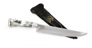 FACA INOX CABO FIBRA/RESINA 08/F