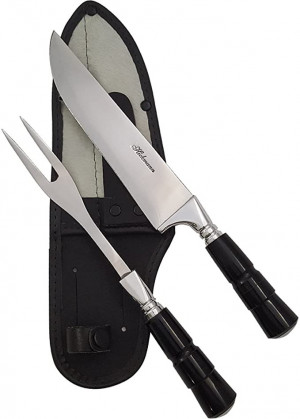 FACA INOX CONJUNTO FACA/GARFO 200/7G  FACA INOX CONJUNTO FACA/GARFO 200/7G