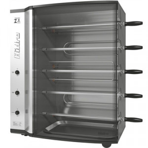 ASSADOR ELETRICO GIRATORIO 5 ESPETOS HIDRO 220V ASSADOR ELETRICO GIRATORIO 5 ESPETOS HIDRO 220V