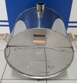 CHURRASQUEIRA TAMB.M INOX 8734