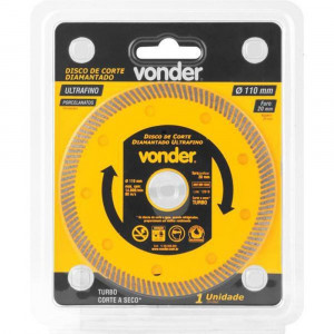 DISCO DIA.VONDER 110MM PORCELANATO ULTRA FINO DISCO DIA.VONDER 110MM PORCELANATO ULTRA FINO