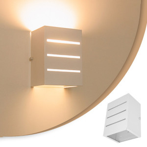 ARANDELA LIGHT 3 FRISOS BRANCO 25800 ARANDELA LIGHT 3 FRISOS BRANCO 25800