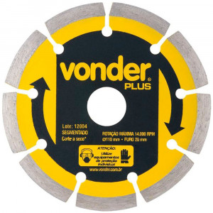 DISCO DIA.VONDER SEGMENTADO VONDER DISCO DIA.VONDER SEGMENTADO VONDER