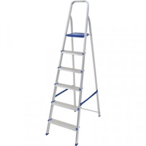 ESCADA ALUMINIO 6 DEGRAUS ESCADA ALUMINIO 6 DEGRAUS