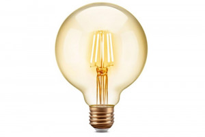 LAMPADA LED 4W E27 GLOBO FILAMENTO 2400K G80 LAMPADA LED 4W E27 GLOBO FILAMENTO 2400K G80