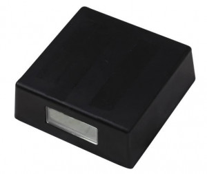 ARANDELA SLIM QUAD. 2 FACHOS ABERTO PRETO 22100 ARANDELA SLIM QUAD. 2 FACHOS ABERTO PRETO 22100