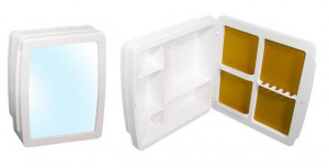 ARMARIO BANHEIRO HERC BRANCO 2650 ARMARIO BANHEIRO HERC BRANCO 2650