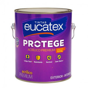 TINTA ACRI 3,6LT EUCATEX PROTEGE ACETINADO TINTA ACRI 3,6LT EUCATEX PROTEGE ACETINADO