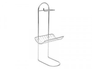 PAPELEIRA C/SUPORTE REVISTA BEL GIORNO BRINOX PAPELEIRA C/SUPORTE REVISTA BEL GIORNO BRINOX