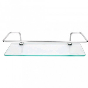 PORTA SHAMPOO VIDRO RETO C/SUPORTE 30X15 6010 PORTA SHAMPOO VIDRO RETO C/SUPORTE 30X15 6010