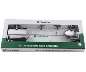 KIT ACESSORIO SPOT 5PÇS PEVILON 5730 ALUMIMIO KIT ACESSORIO SPOT 5PÇS PEVILON 5730 ALUMIMIO