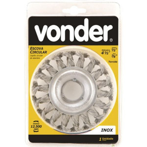 ESCOVA CIRC 4X1/2X7/8 TORCIDA INOX ESCOVA CIRC 4X1/2X7/8 TORCIDA INOX