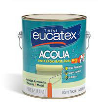 TINTA EPOXI BASE AGUA BRANCO 3,6LT  EUCATEX TINTA EPOXI BASE AGUA BRANCO 3,6LT  EUCATEX