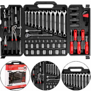 KIT FERRAMENTAS JOGO 110 PCS 954 ZERAR