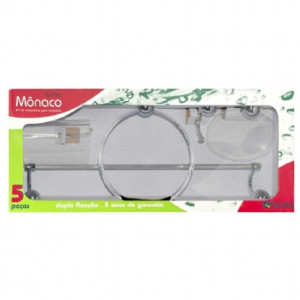 KIT ACESSORIO PLASTICO MONACO CRISTAL DUDA ZERAR KIT ACESSORIO PLASTICO MONACO CRISTAL DUDA ZERAR