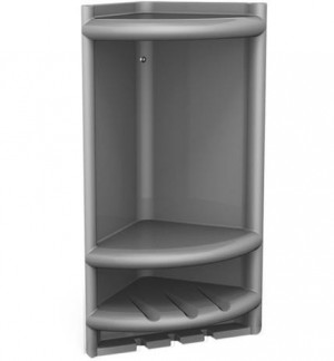 PORTA SHAMPOO CINZA 4011 PORTA SHAMPOO CINZA 4011