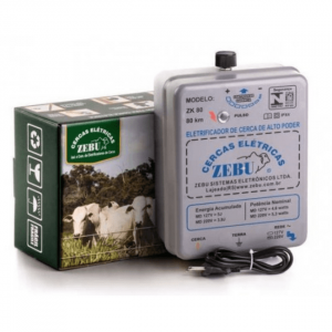 ELETRIFICADOR CERCA C/ REG. ZK80 ZEBU