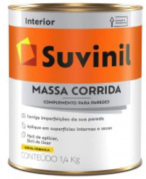MASSA CORRIDA 0,9LT SUVINIL MASSA CORRIDA 0,9LT SUVINIL