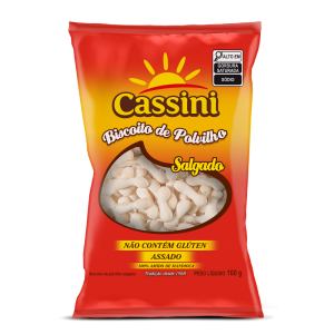 Biscoito de povilho salgado 100g Cassini