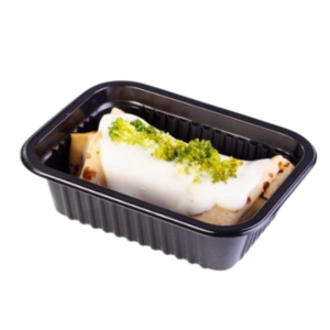 Panqueca de ricota com brócolis - Corada