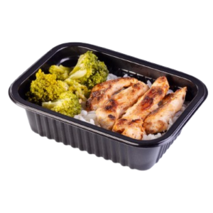 Isca de frango com brócolis - Corada