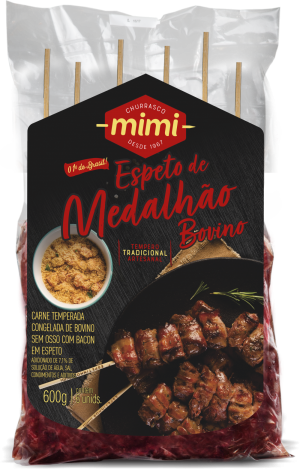 Espeto de Medalhão Bovino 500g