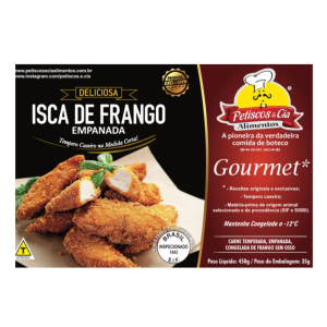 Isca de Frango Empanada