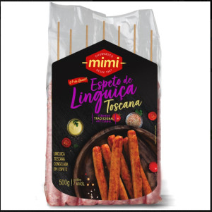 Espeto de Linguiça Toscana Pacote 500g