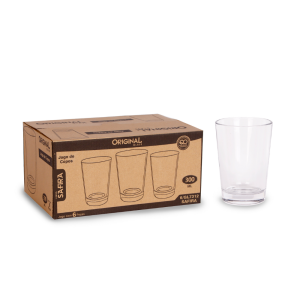 Copo de vidro Safira 300ml - Original Glass