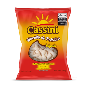 Biscoito de povilho salgado 40g Cassini