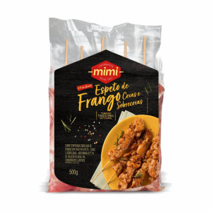 Espeto Frango Coxa Pacote 500g