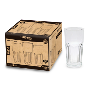 Copo de vidro Jade 340ml - Original Glass