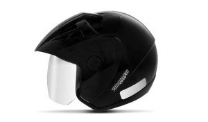 CAPACETE EBF (BRILHO) THUNDER OPEN PRETO (60) ++