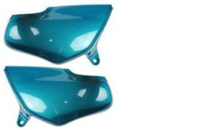 TAMPA LATERAL PINTADA (PAR) TITAN 95/99 (VERDE METALICO 99/00) (CLARO)