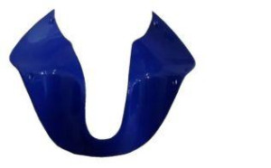 CARCAÇA CAPA FRONTAL DO TANQUE XR 200 AZUL 95