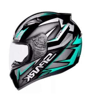 CAPACETE EBF (FOSCO) NEW SPARK SPOT PRETO FOSCO/TIFANY (58) ++