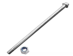 EIXO DE RODA DIANT./TRAS. BIZ 100/125 (C/PORCA)