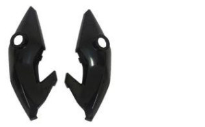 CAPA LATERAL FAROL (PAR) FAN 150/FAN 160 14/21 (PRETO)