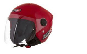 CAPACETE TORK (BRILHO) NEW LIBERTY THREE VERMELHO (60) ++