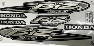 JG DE FAIXAS BIZ 100 05 KS (VERDE METALICO)