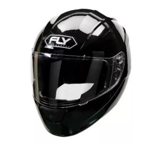 CAPACETE FLY F9 HG (BRILHO) CLASSIC PRETO (58) ++