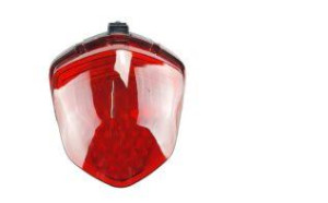 LANTERNA COMPLETA TITAN 150/160/FAN 125/150/160 S/SOQUETE (VERMELHA)