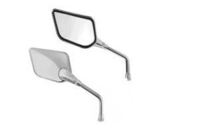 ESPELHO ASA CROMADO HONDA (PAR)